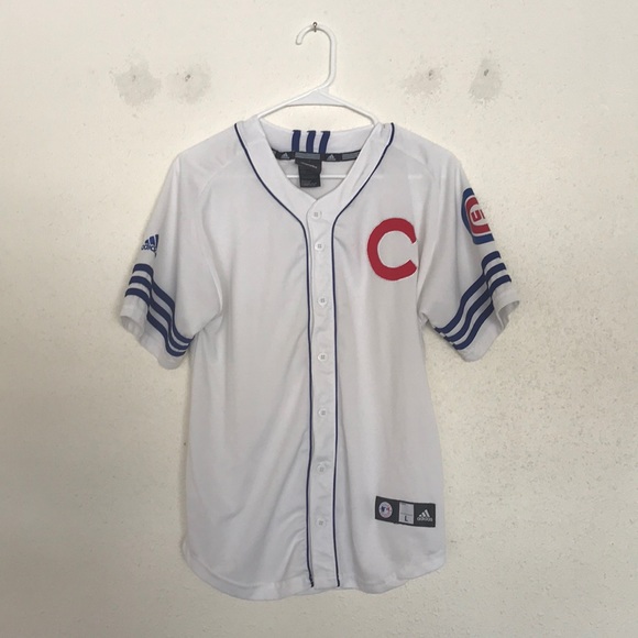 chicago cubs women's button up jersey